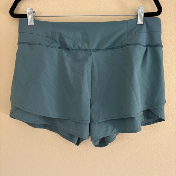 Marika Women's Teal Athletic Shorts - Picture 4 of 4